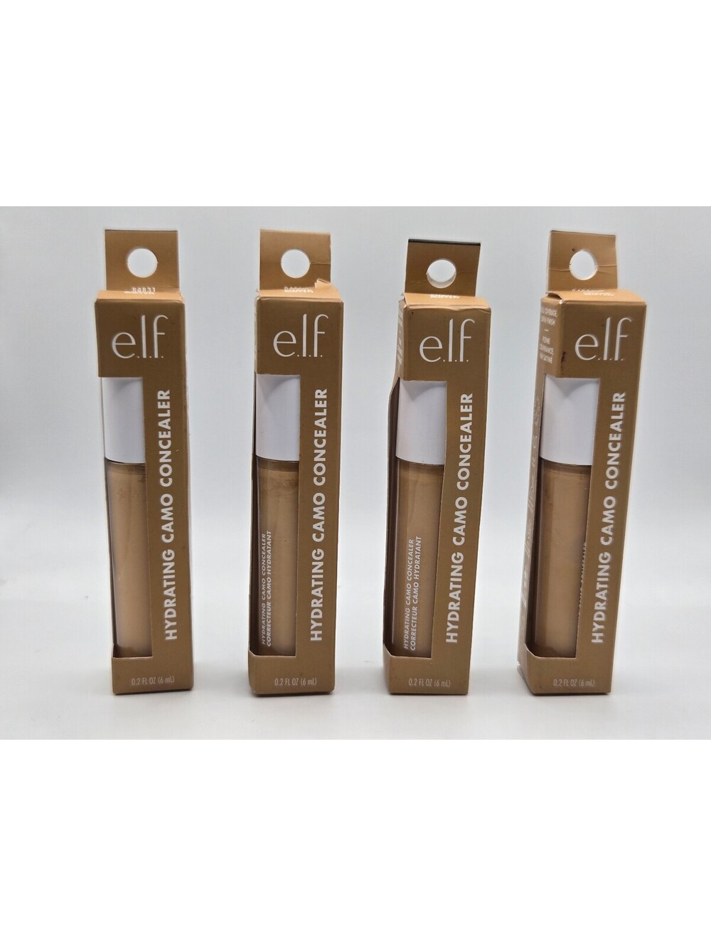e.l.f. Hydrating Camo Concealer Medium Warm - 4 Pack